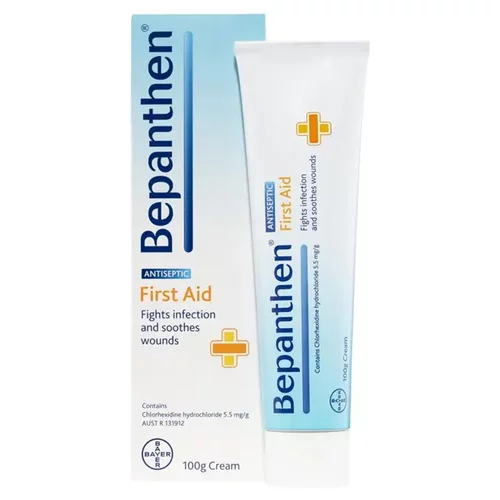 现货澳洲Bepanthen拜耳First Aid Antiseptic Cream霜100g