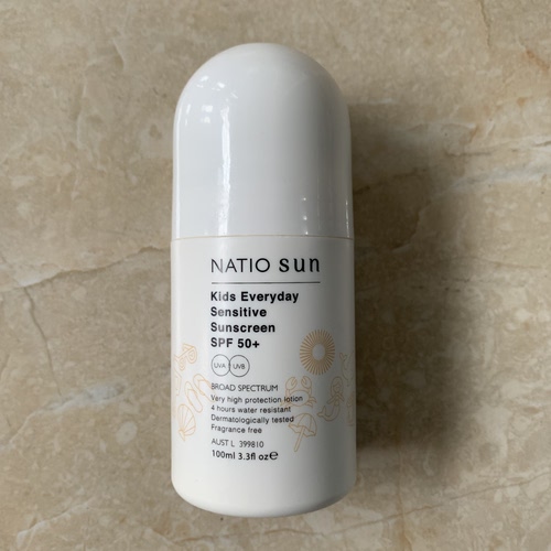 现货澳洲Natio Kids Everyday SPF50+防晒滚珠100ml