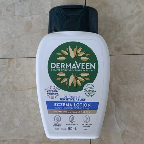 现货澳洲DermaVeen Sensitive Relief Eczema乳液250mL