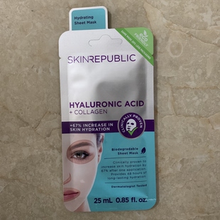 Collagen 现货澳洲Skin 面膜25ml Acid Republic Hyaluronic