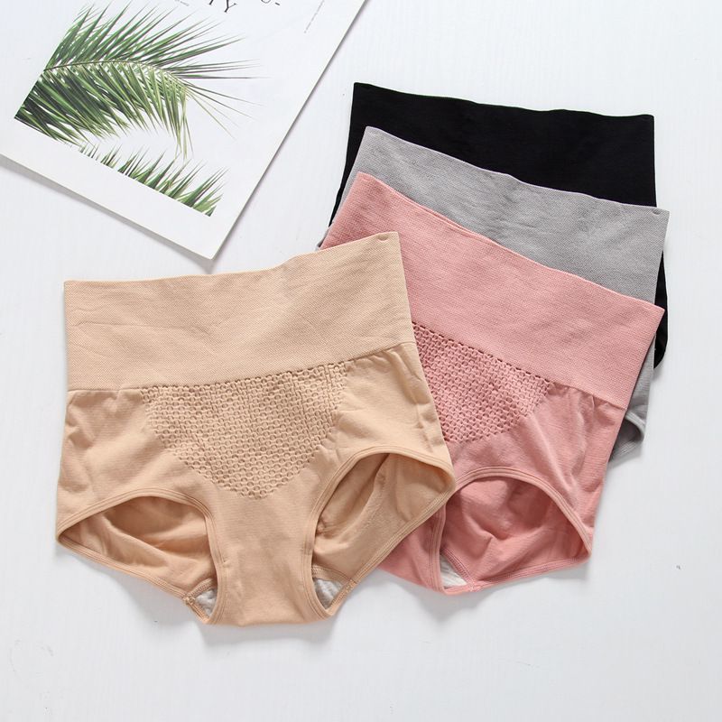 蜂巢暖宫提臀束腰塑身三角内裤