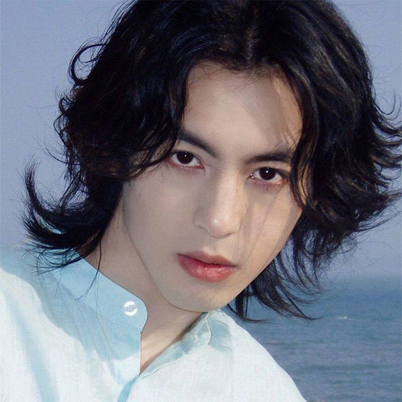 假发男短发新款中分碎发刘海短卷发自然蓬松男生仿真人发丝全头套