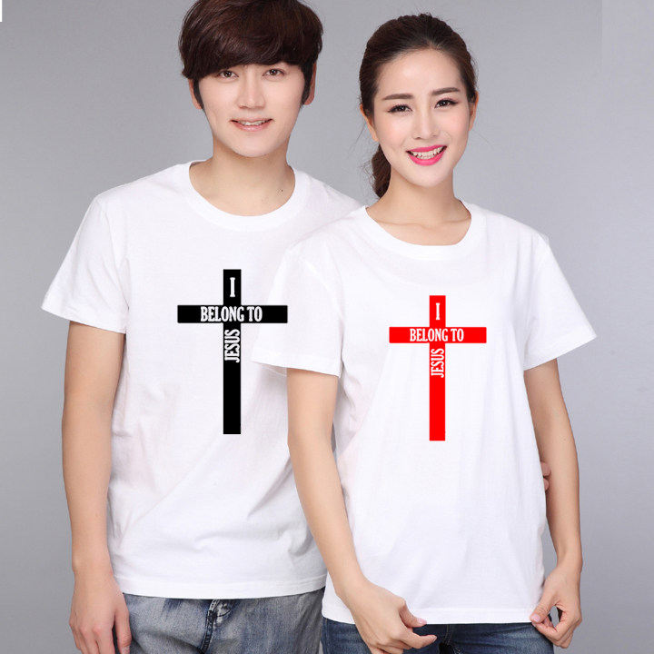 十字架基督教半袖 耶稣爱你 短袖T恤 夏衣服JESUS 男女打底衫在类目 女装/女士精品, T恤中 - 来自Buy2taobao.com提供专业的淘宝代购服务