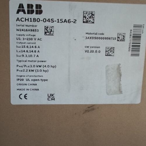 议价B变频器ACH180-04S-15A6-2ACH18004S15A62ACH180-04S-15A6