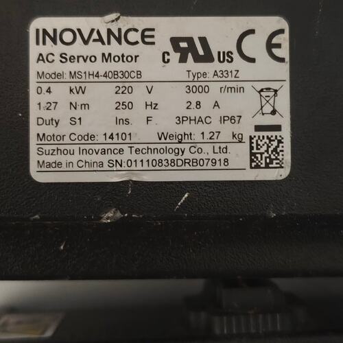 议价INOVANCE伺服电机MS1H4-40B30CB-AMS1H440B30CBA
