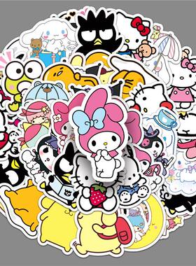 New 50pcs Sanrio Stickers Hello Kitty Stickers Kuromi  My