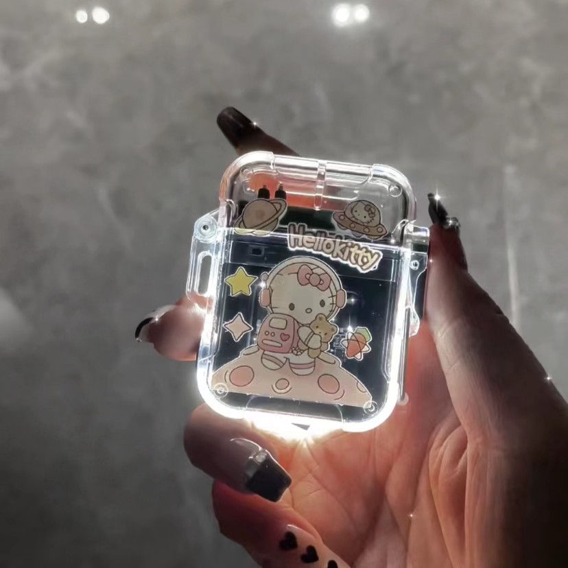 HelloKitty大耳狗发光爆闪充电打火机可爱卡通防水电弧送男女友礼