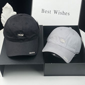 帽子春夏季 2026新款 休闲女士遮阳太阳帽子 潮流小字母刺绣男士 美式