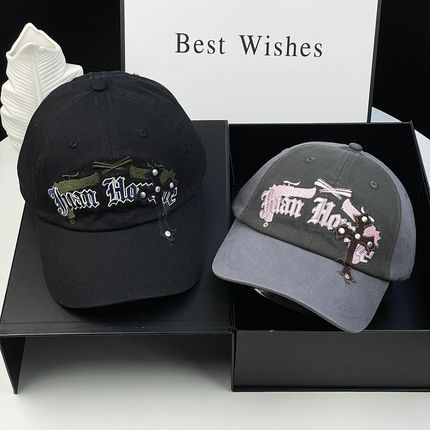 金秋天 申留真 李惠利 同款 gila archive韩国新款软顶星星棒球帽