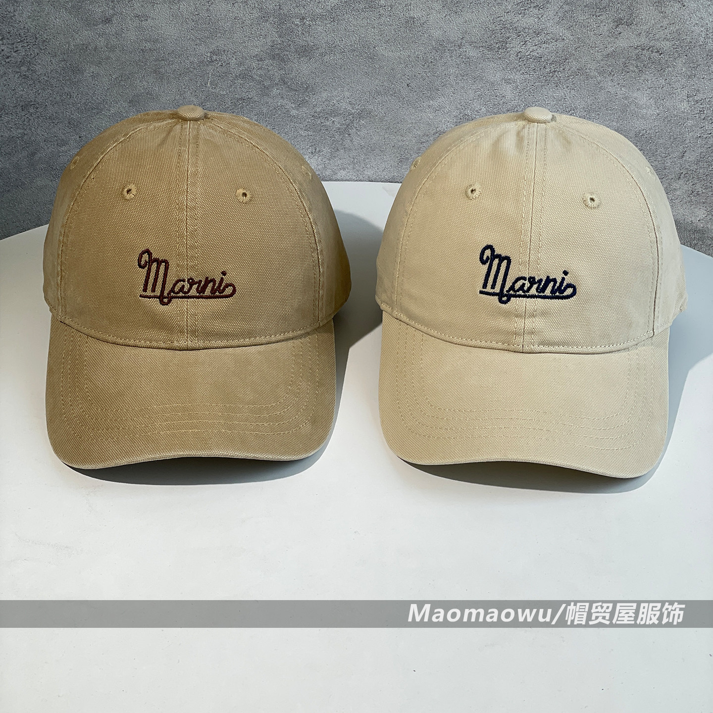 高品质字母刺绣宽檐显脸小棒球帽