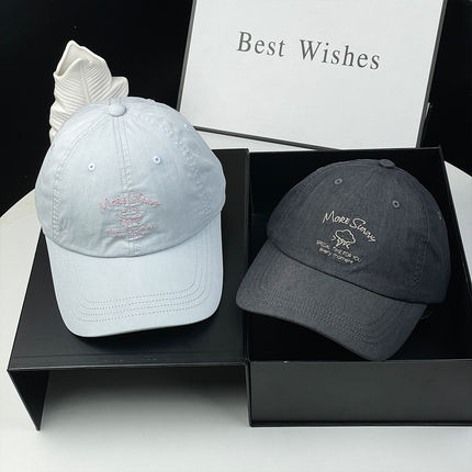 春季新款字母刺绣棒球帽男女通用弯檐鸭舌帽遮阳帽大头围小众潮帽