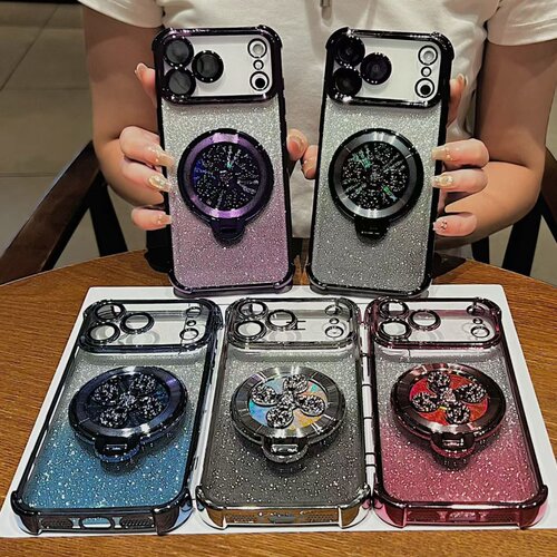 适用OPPO A6Pro A6GT护眼闪粉风生水起支架A5X Reno15Pro四角防摔K12S Findx8S+电镀Reno13 A3手机壳A58X软套