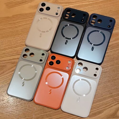 适用苹果17ProMax秒变17原机AG大磁圈17Pro全包16Pro磁吸iPhone15Plus防摔精孔14新款13Pro手机壳12保护套硬