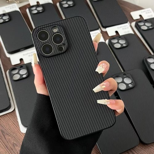 适用华为Mate80ProMax Mate70Air 荣耀500Pro 畅玩70plus 400 Nova14碳纤维贴皮壳X70i商务Power保护手机壳