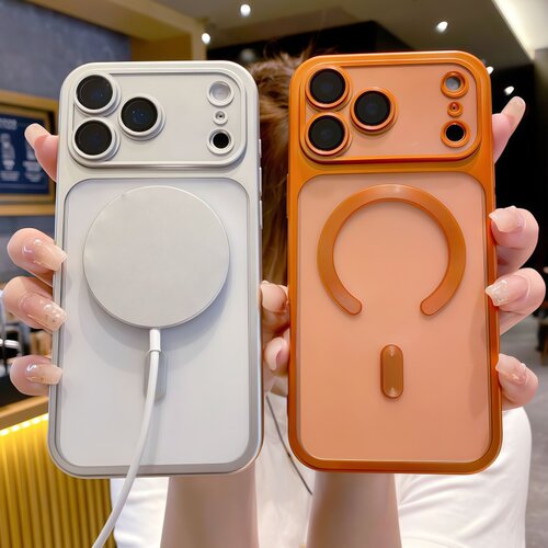 适用苹果17ProMax哑盾磁吸秒变17壳16Pro护镜15全包iPhone14 TPU手机壳13Pro透明17防摔16软套17Pro保护套Air