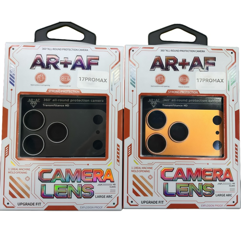 适用苹果17ProMax钻石磨砂一体铠甲镜头膜仿原防摔后摄像头膜iPhone17Pro新款AR/AF增透防爆超高清手机玻璃膜