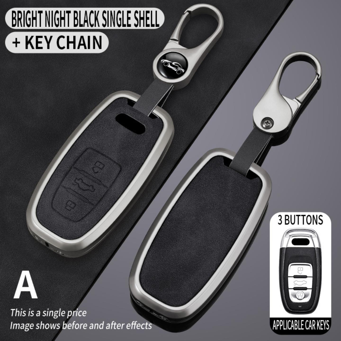 适用适用于老款奥迪a6钥匙套18年q5钥匙包13款15款扣14年钥匙壳