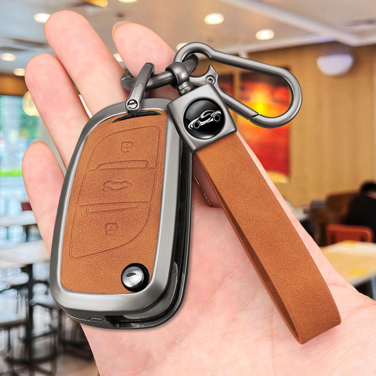 适用适用老款雪铁龙c5钥匙套ds4s扣5ls壳ds6标致大众日产车后配改