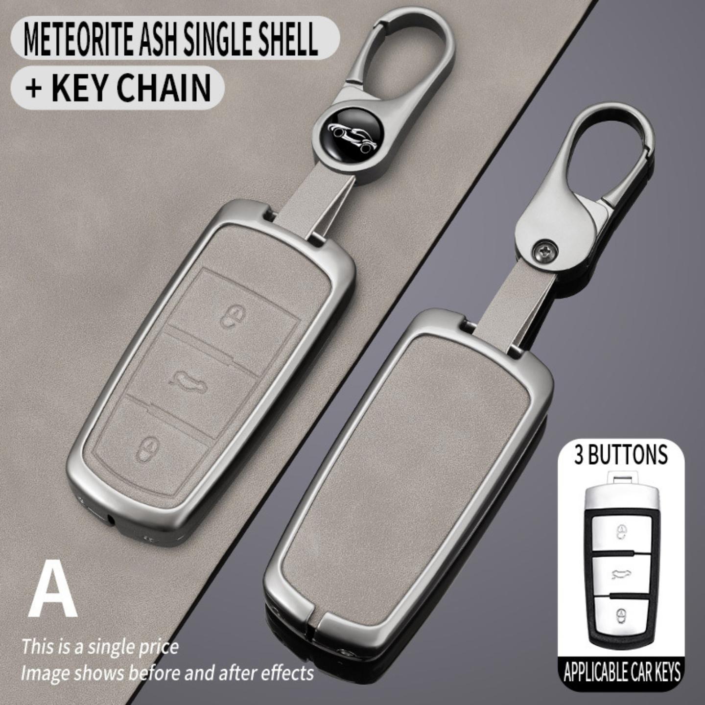 适用适用2013年15款16年大众CC钥匙套老款迈腾B7B8车金属包遥控壳