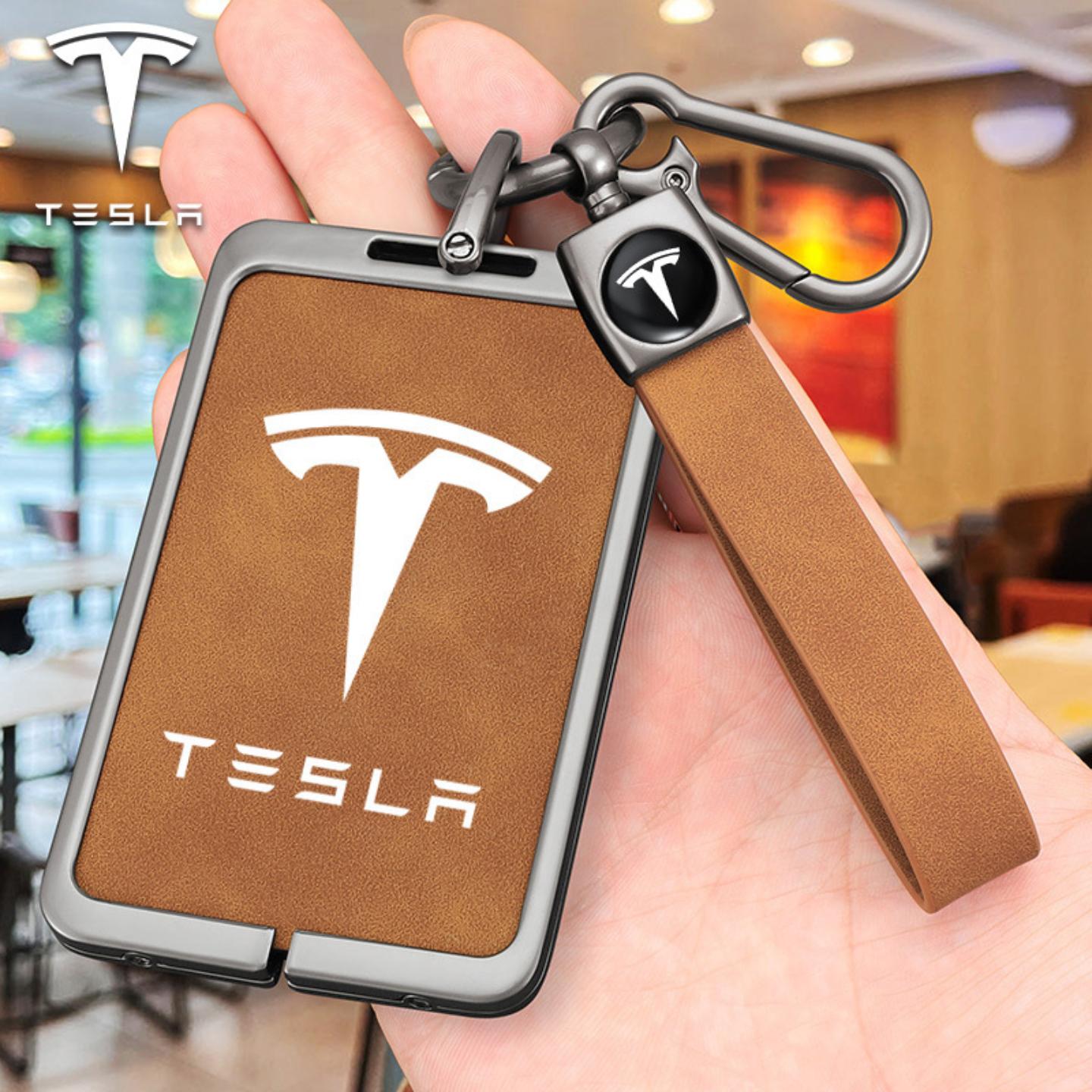 适用于特斯拉卡片钥匙套Model Y车包Model3/modelS/modelX感应nfc