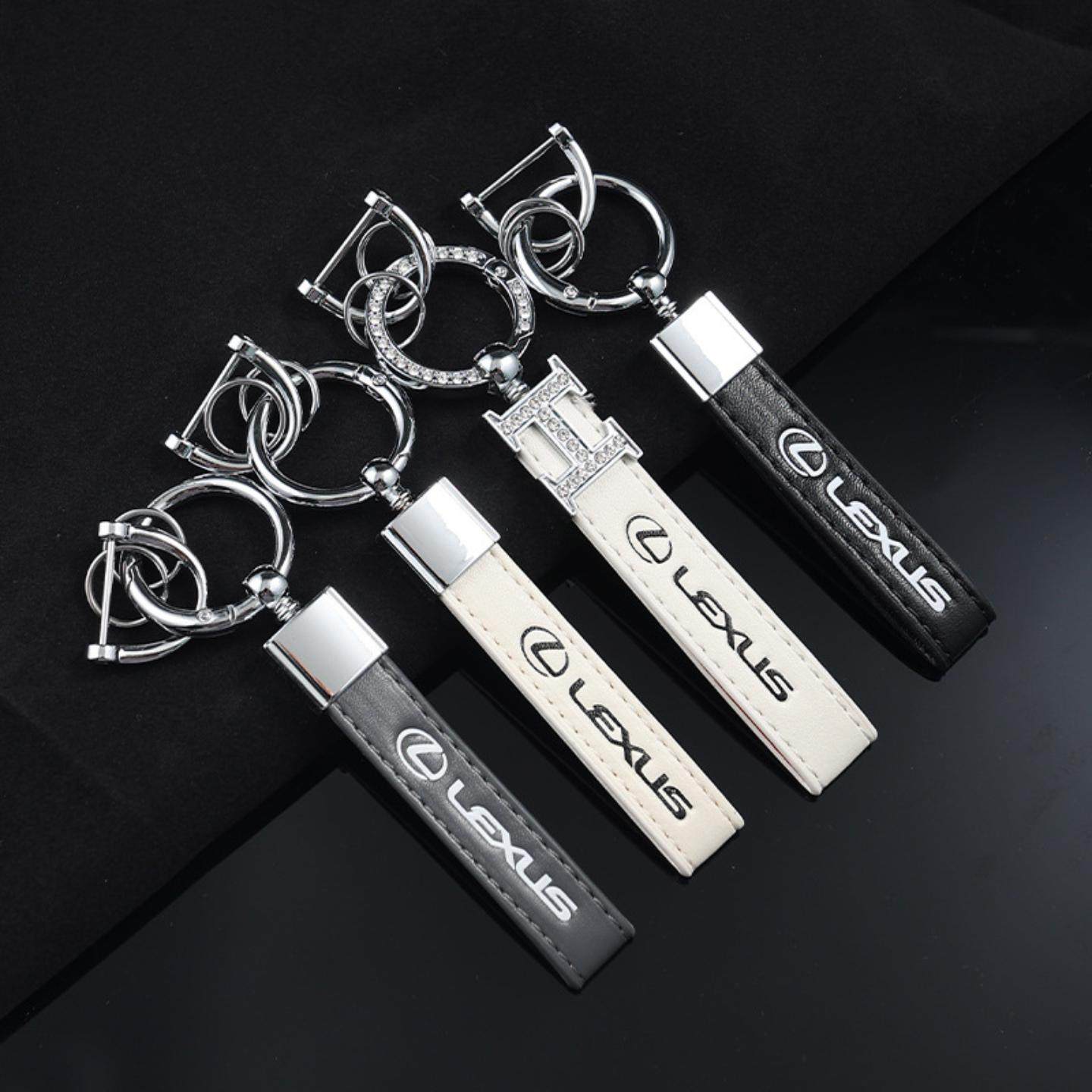 适用雷克萨斯汽车钥匙扣挂件钥匙圈腰挂配件创意防丢礼品