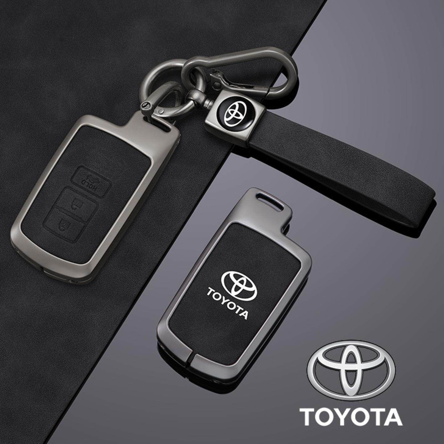 适用于丰田七代凯美瑞车钥匙套老款7代凯美瑞壳中东陆巡5700包扣