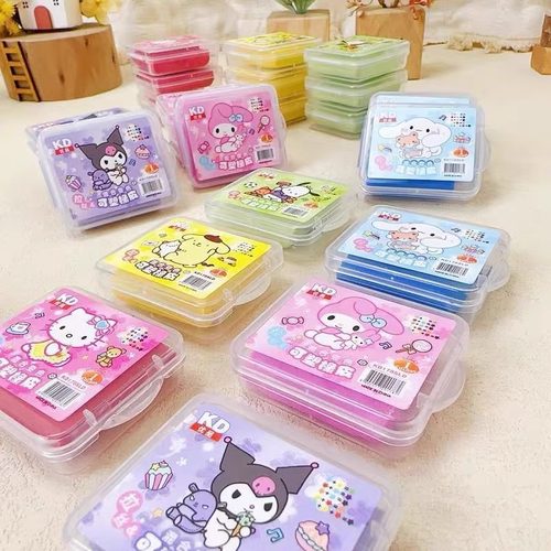 无毒拉丝橡皮擦可捏可塑文具