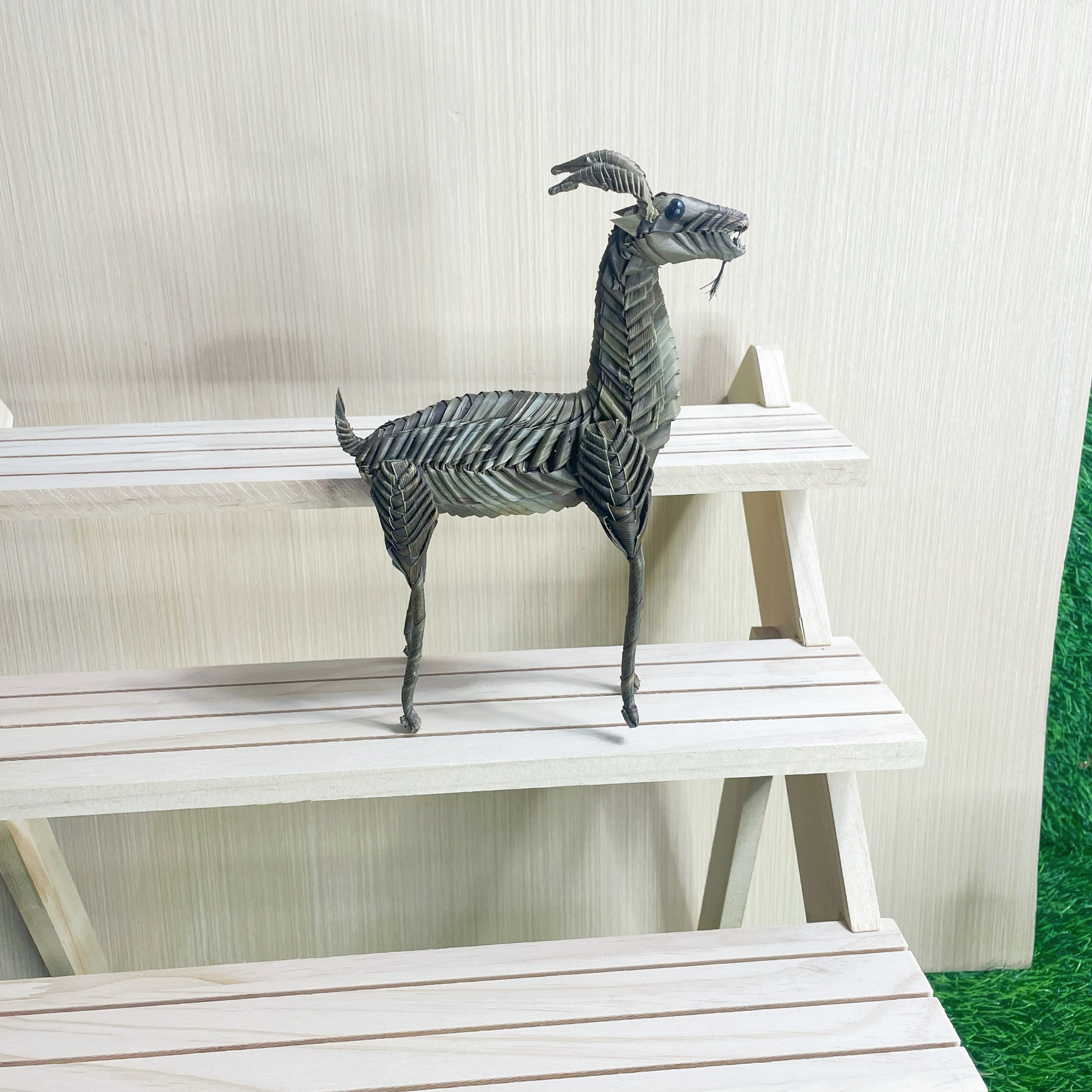 民间美术艺术小羊棕编长沙非遗