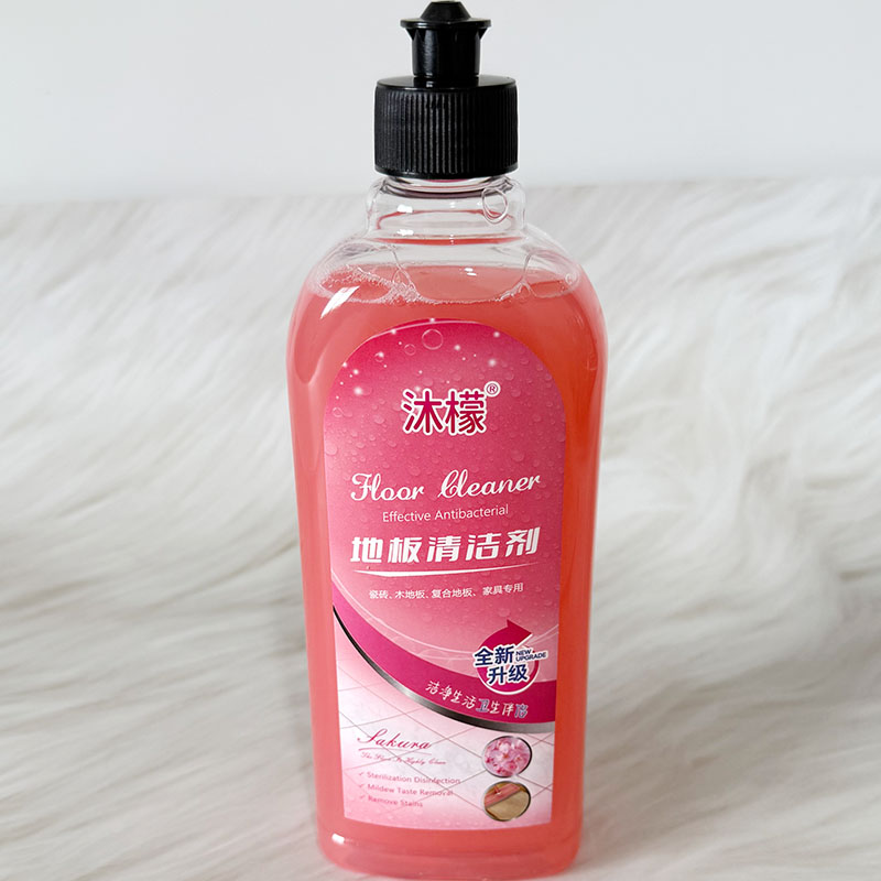 沐檬地板清洁剂（樱花）拖地专用液木地板专用强效去污室内清洁图片