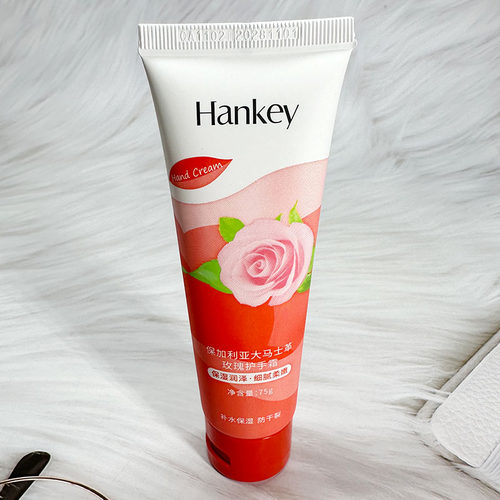 Hankey韩纪保加利亚大马士革玫瑰护手霜滋润不粘腻手部护理手膜霜