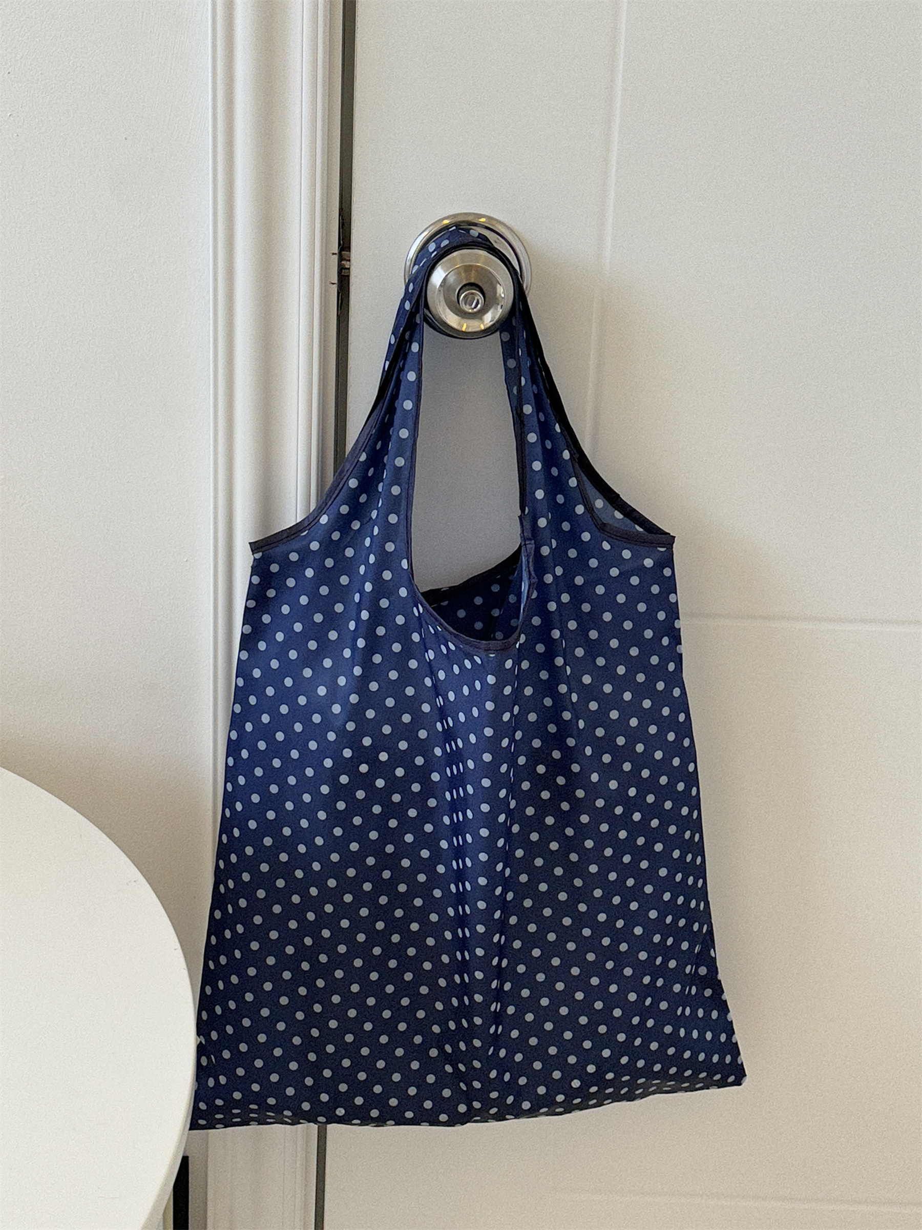 波点环保袋购物袋大号便携可折叠