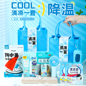 夏季伴手礼礼品清凉一夏送员工团建福利夏日实用入职降温防暑礼物