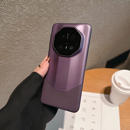 简约小众适用华为mate70pro手机壳新款肤感mate70拼接纳帕皮纹70pro+防摔壳mate60pro高级感保护套70RS男女款