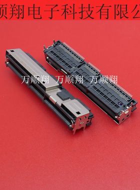 G64R34312HR 全新原装140P母头2排0.6mm间距黑色镀金安费诺连接器