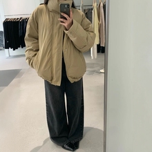 FN爱与南希2025年冬季新款立领90白鸭绒通勤百搭纯色羽绒服03318