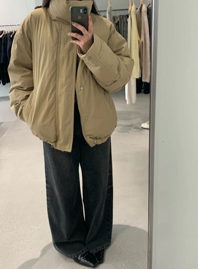 FN爱与南希2025年冬季新款立领90白鸭绒通勤百搭纯色羽绒服03318