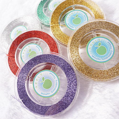 日本金葱专用法绣闪光线手鞠球