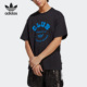 男子运动短袖 Adidas 新款 三叶草春季 T恤IA2458 阿迪达斯正品