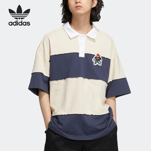 阿迪达斯短袖男女通用运动T恤