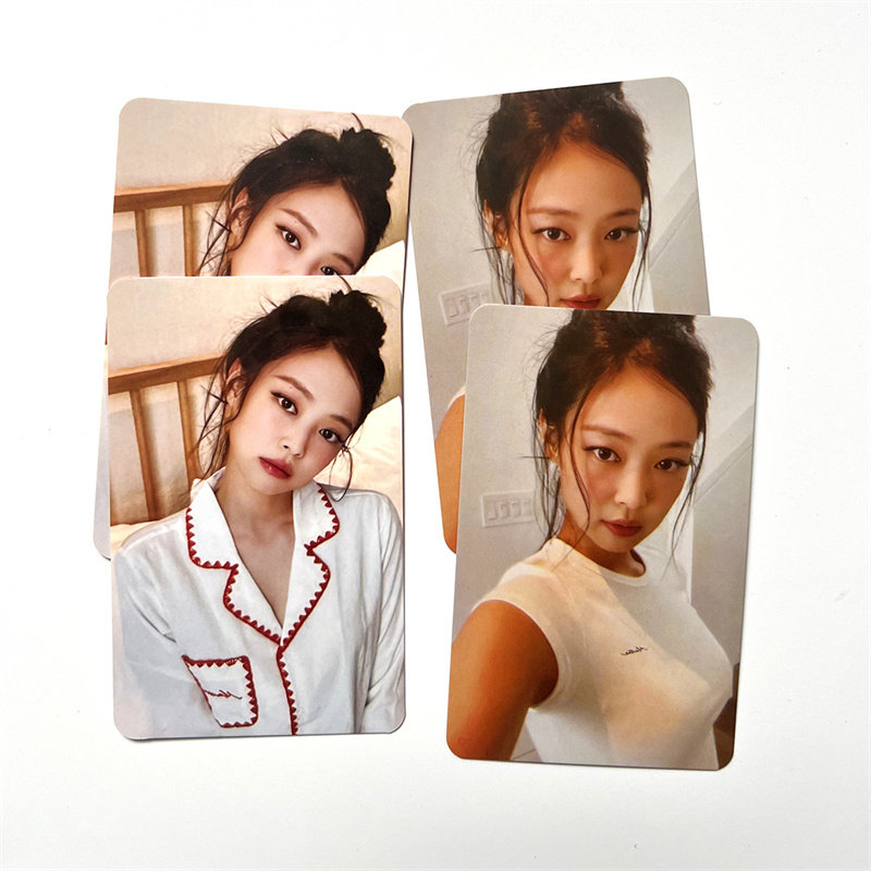 JENNIE打歌卡 MANTRA Weverse特典小卡金珍妮智妮 短袖睡衣卡自印图片