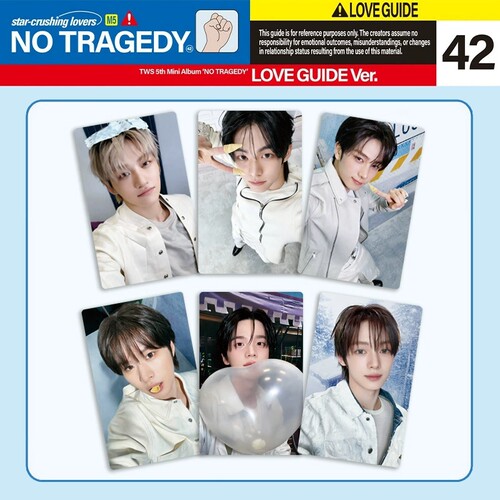 TWS NO TRAGEDY专辑卡特典卡幸运卡 POB卡3寸明信片吐司周边自印