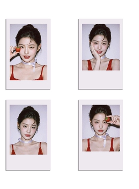 IVE芙张元英撕拉高清小卡Jang Won Young撕拉片 拍立得自印卡片