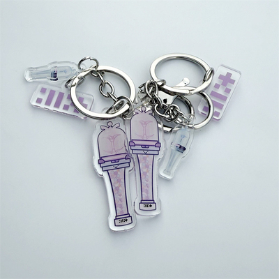 ILLIT亚克力 应援灯钥匙扣自制钥匙圈挂件GLLIT会员礼李沅禧INS