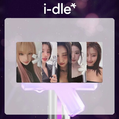 IDLE 宋雨琦应援灯自印小卡 三代应援棒卡 i-dle娃lightstick周边