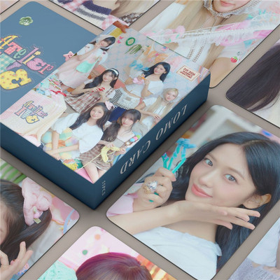 55张IVE镭射小卡2026 Season's Greetings张元英自印双面卡明信片