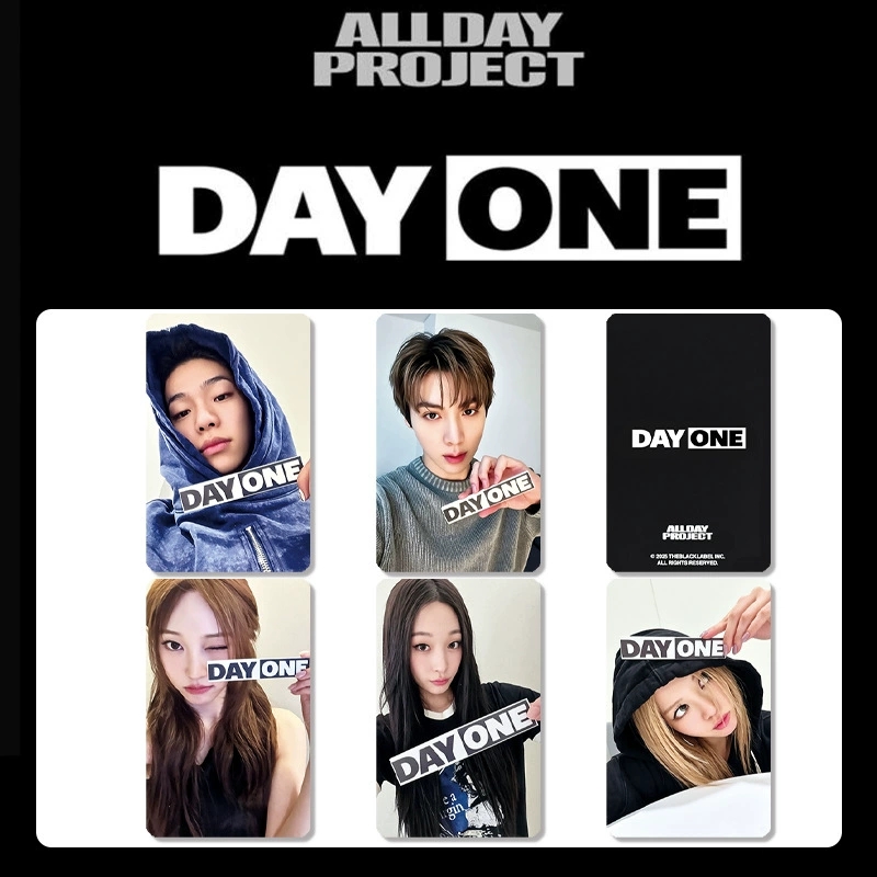 ALLDAY PROJECT 会员礼自印小卡 明信片 特典卡 随机卡 明星周边