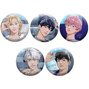 PLAVE徽章 周边PLLI胸针 美迪惠尔MEDIHEAL眼镜吧唧谷子自制胸章