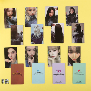 吒ae金玟庭宁艺卓柳智敏吉赛尔非官方正版自印lomo小卡3寸双面卡