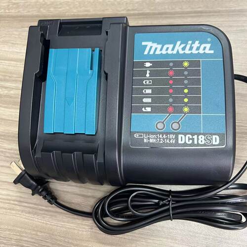 牧田锂电池原装18V电量显示BL1830B1840B1850B带DC18RC SD充电器