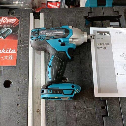 makita 牧田 充电式冲击扳手 DTW190Z 18V 裸机 方形传动螺杆12